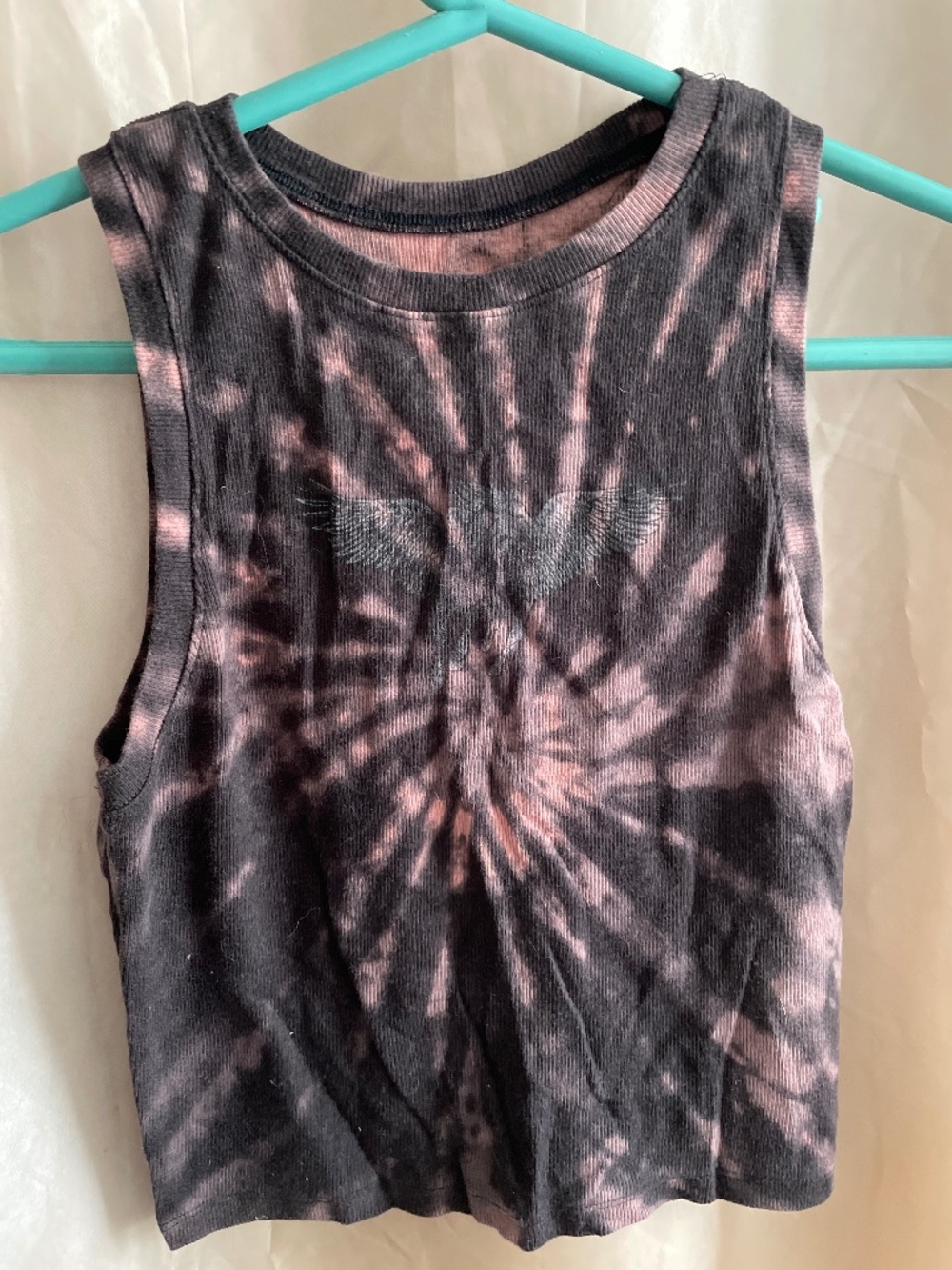 Hollister tie dye crop top